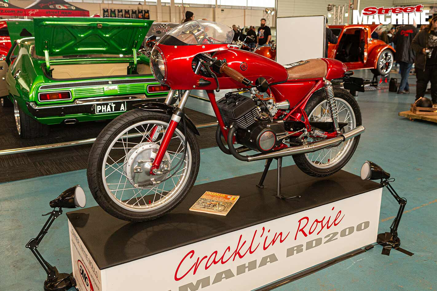Yamaha RD200 Cracklin Rosie motorcycle