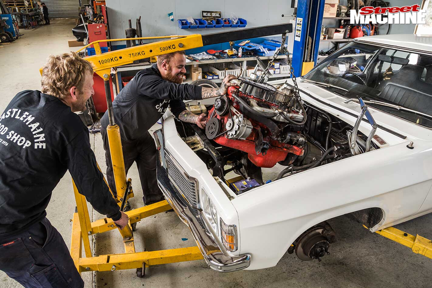 LS swap in HJ Kingswood