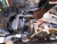 Dropped stub axles
