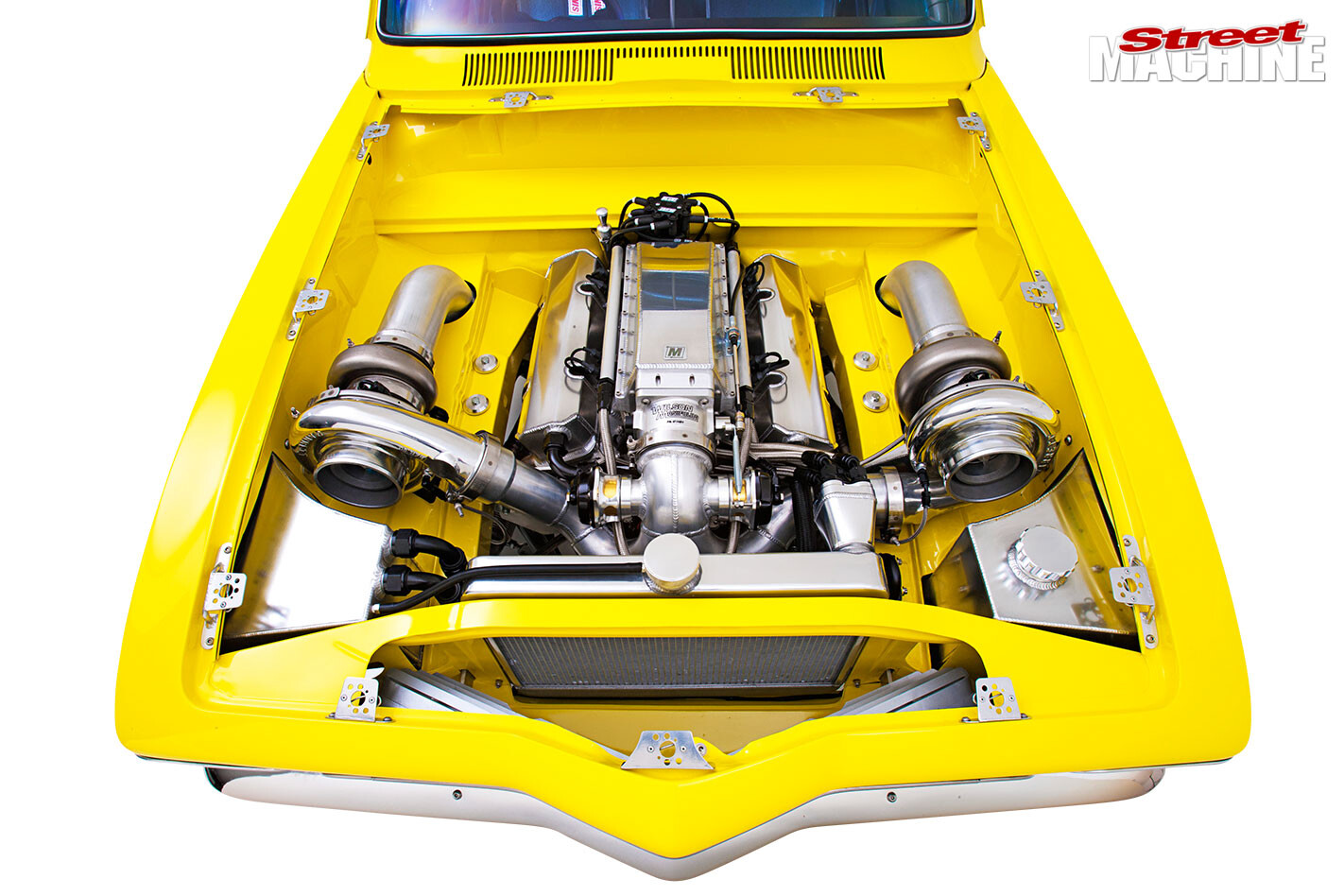 Holden LJ Torana engine bay