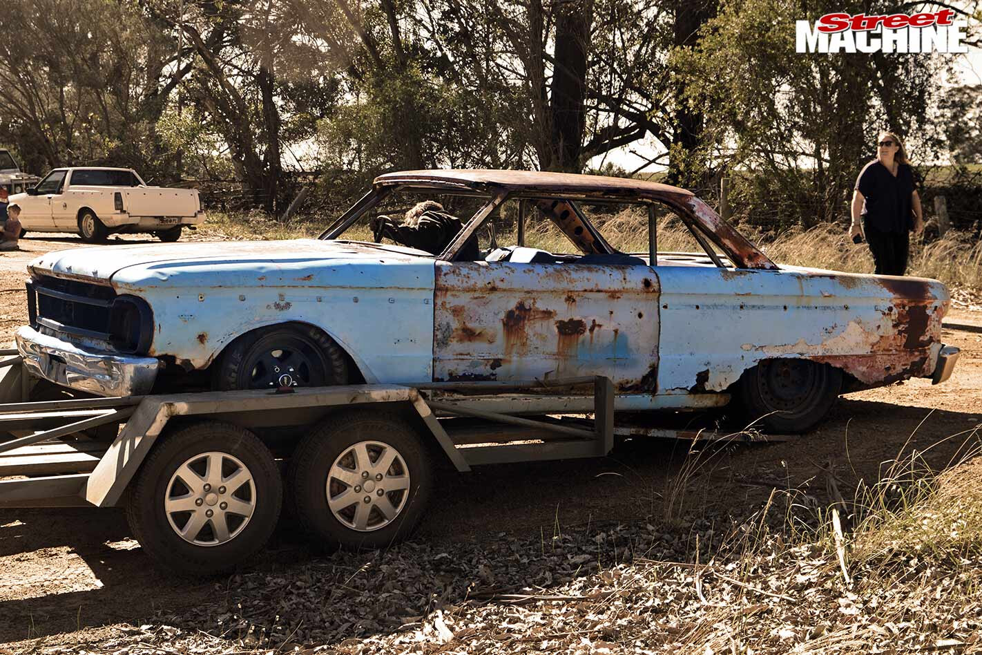 ford falcon body swap