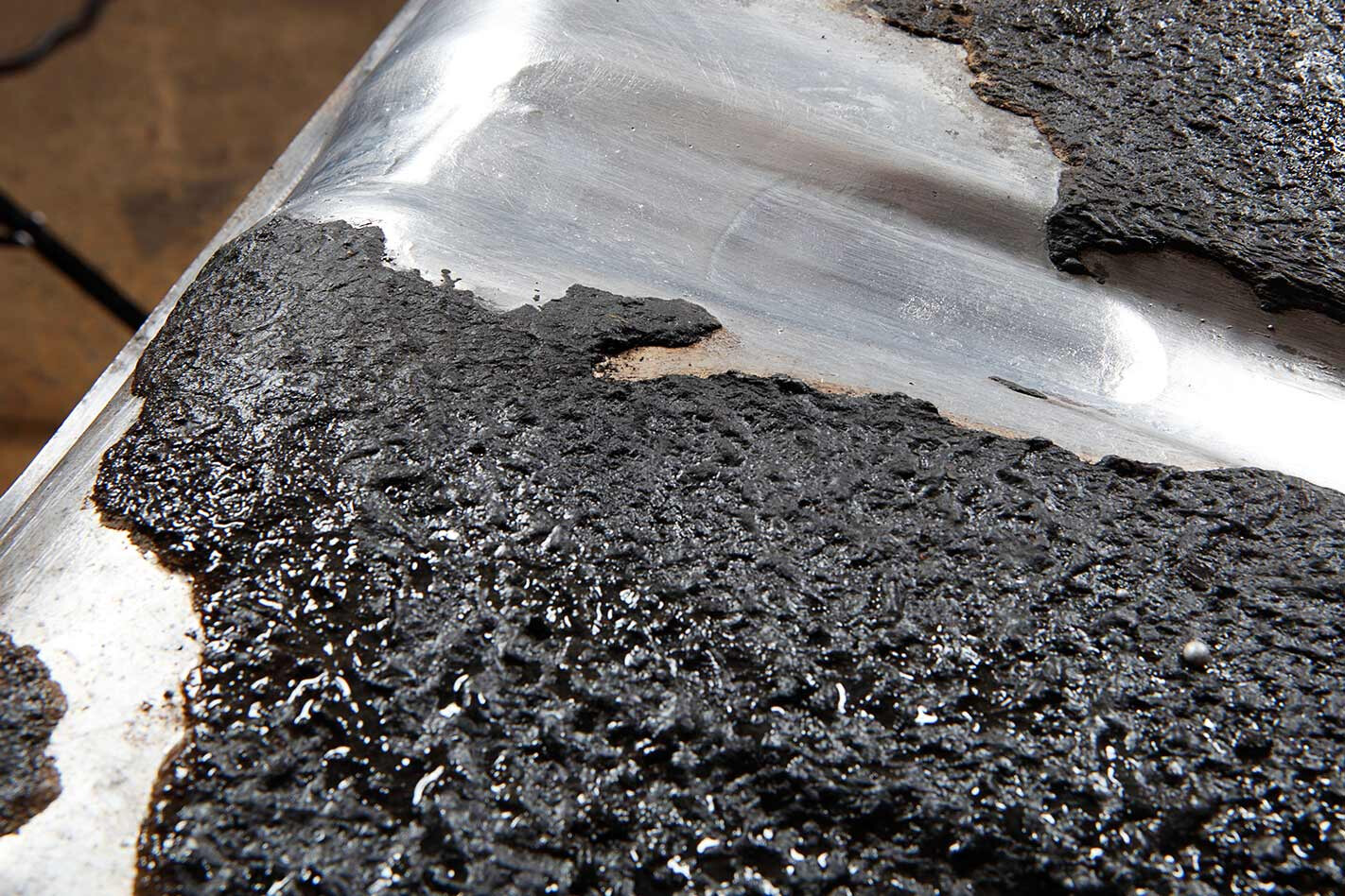 repairing a car fuel tank