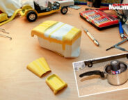car model kit pieces
