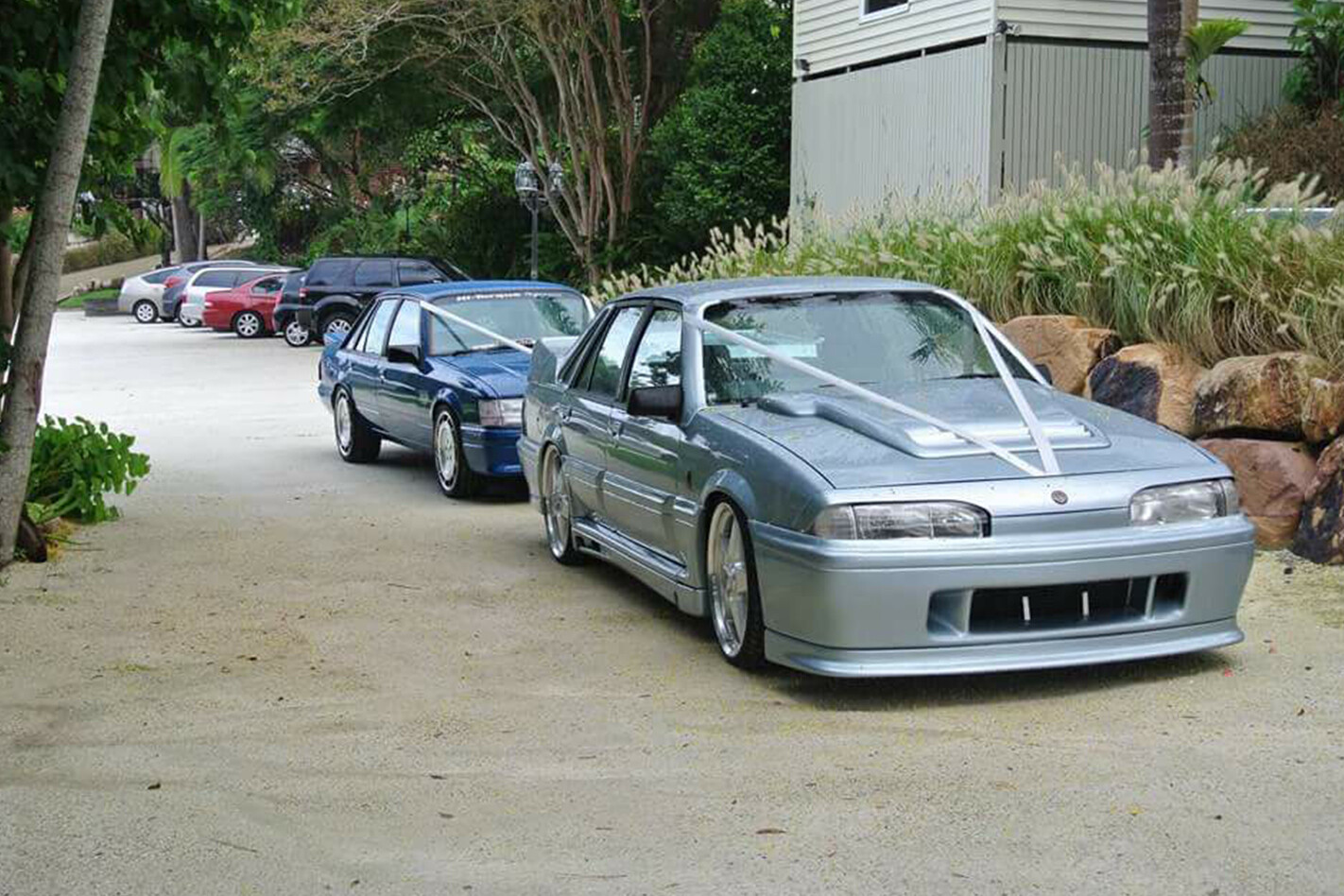 C Jemma N Rusty's wedding cars