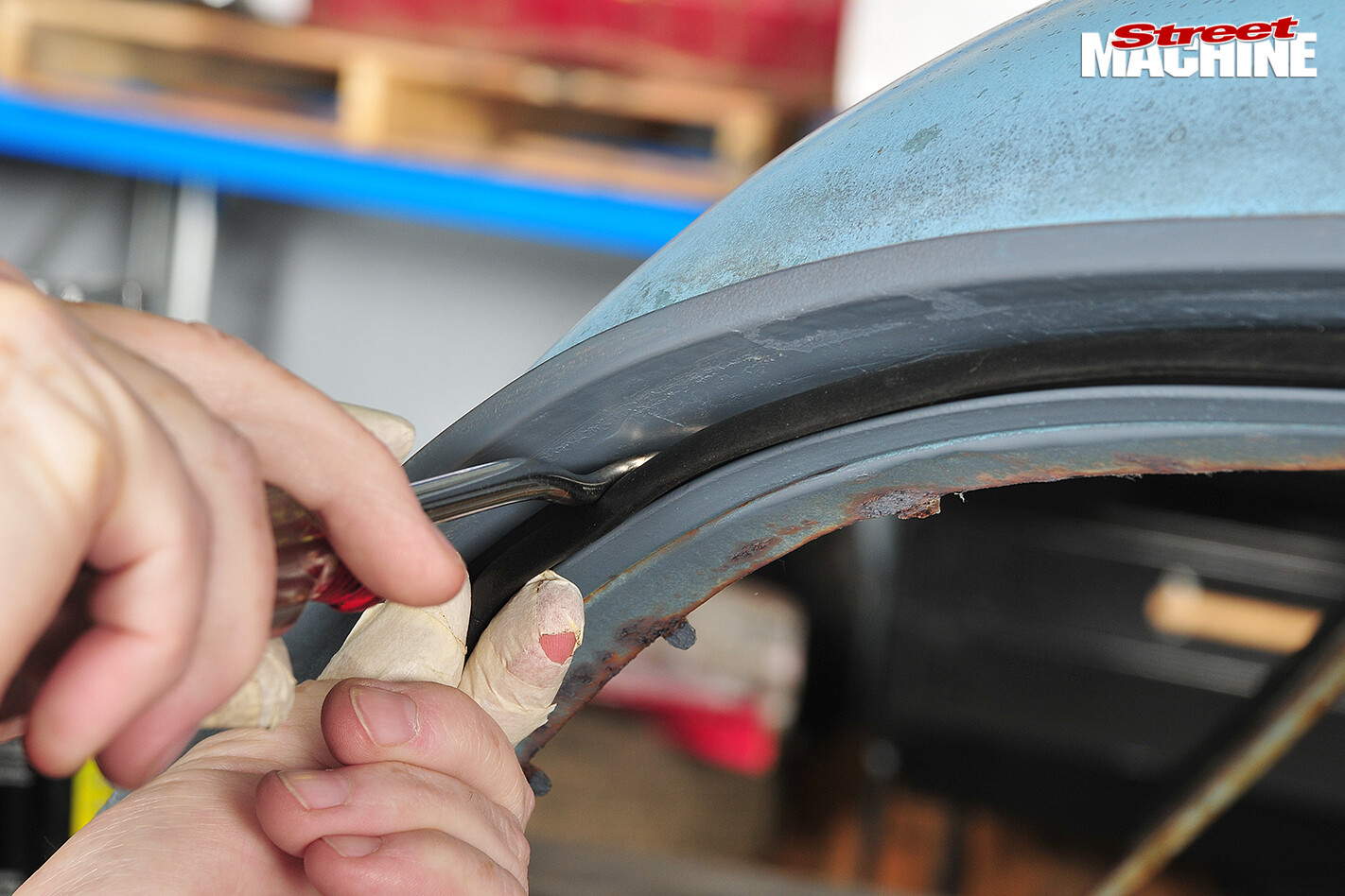 12b -rubber -door -seal -preparation
