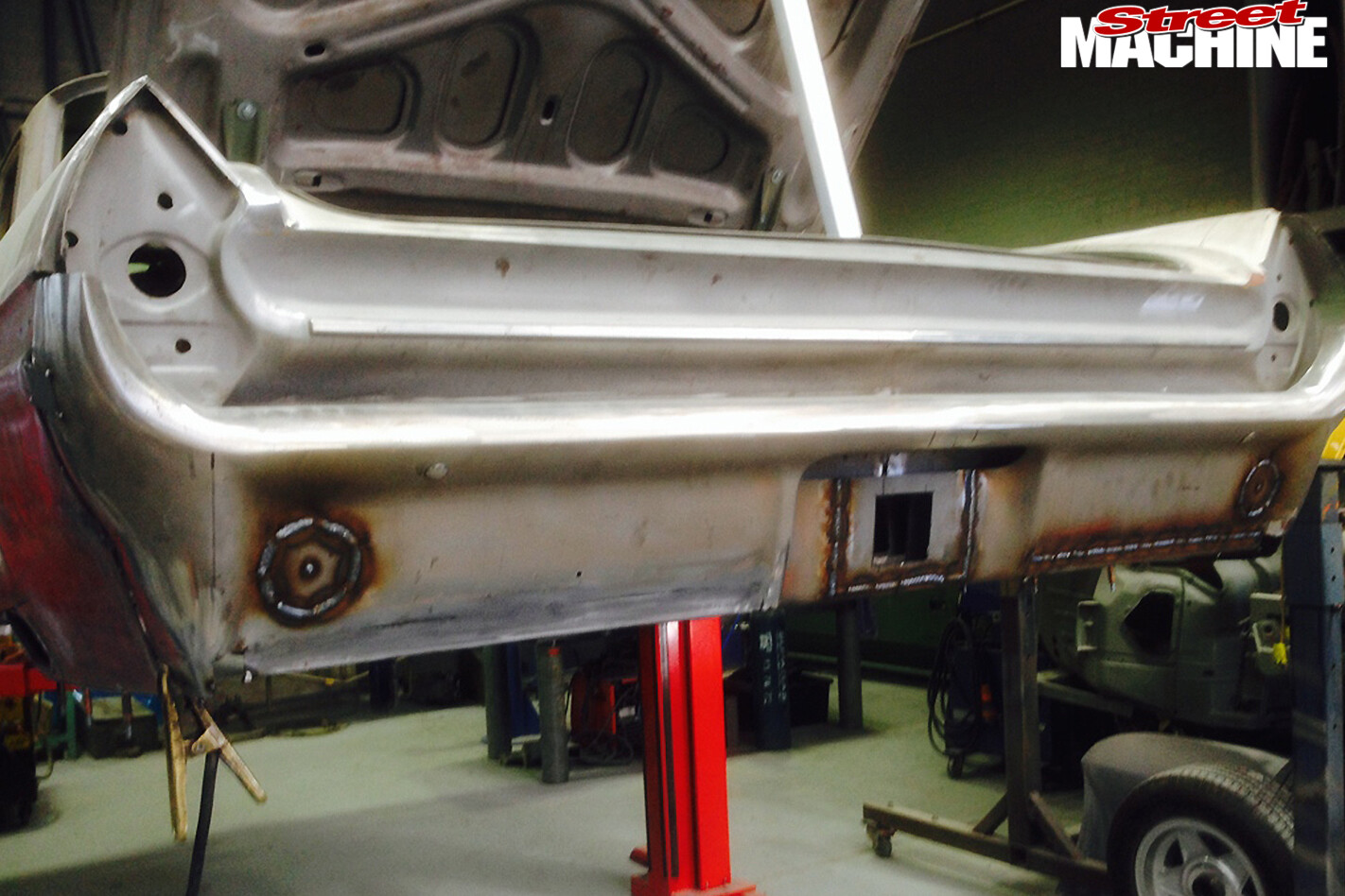 13-Pontiac -Laurentian -build -bumper