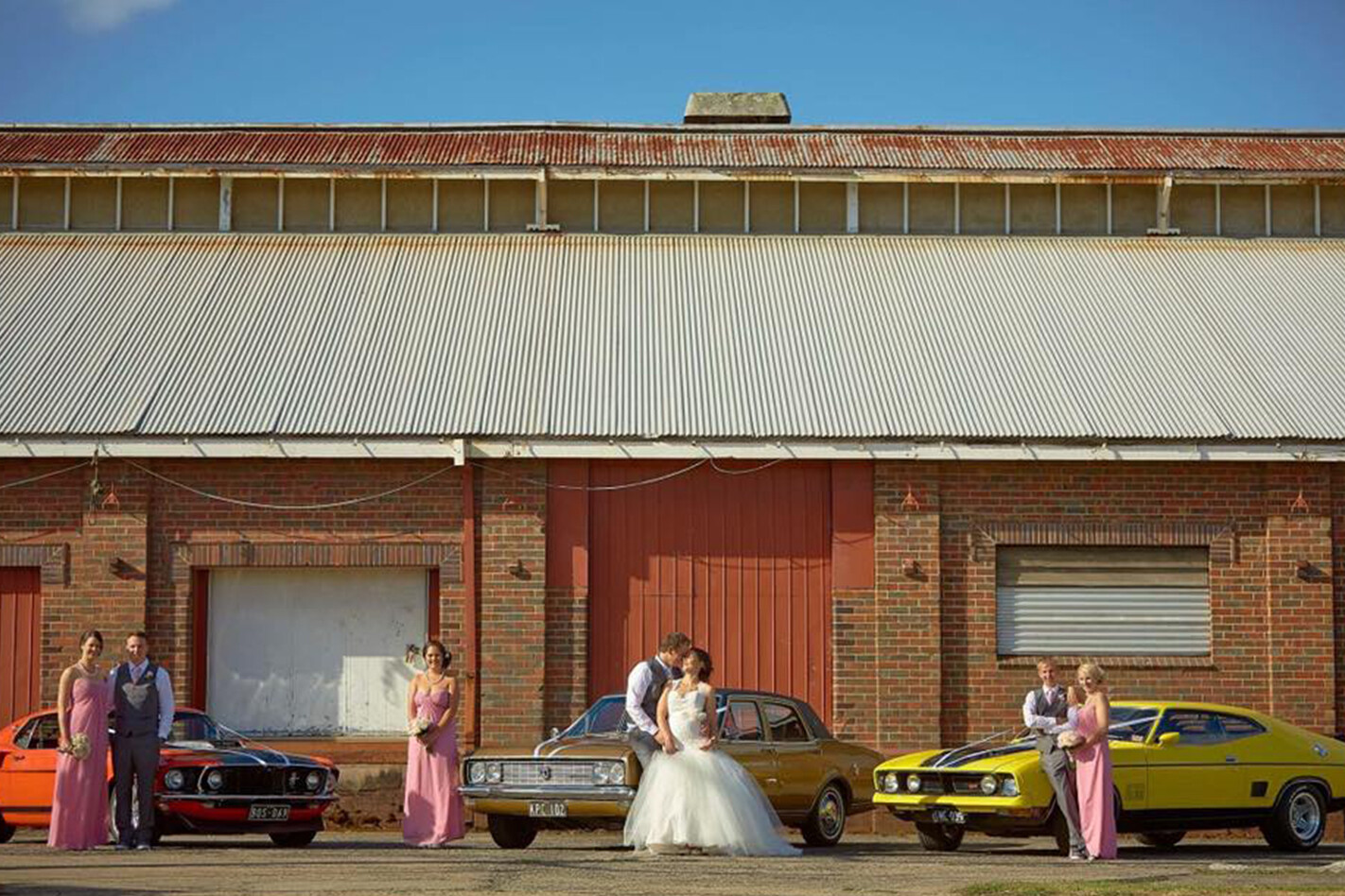 Mitchell Hynd's wedding cars