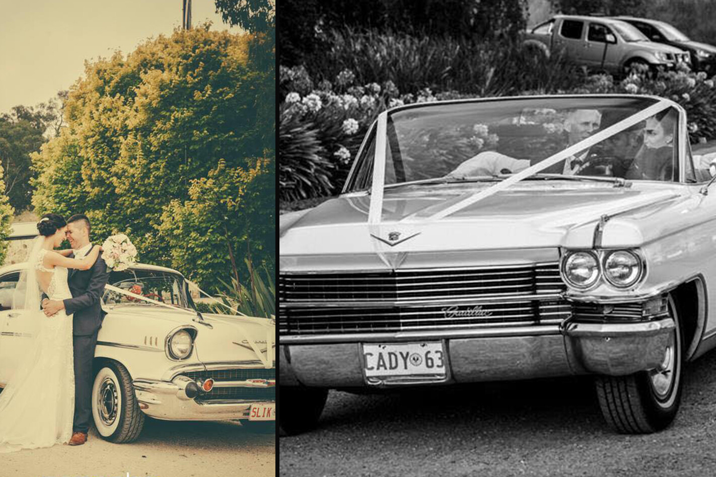 Adam Redel's wedding cars