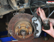 Dropped stub axles