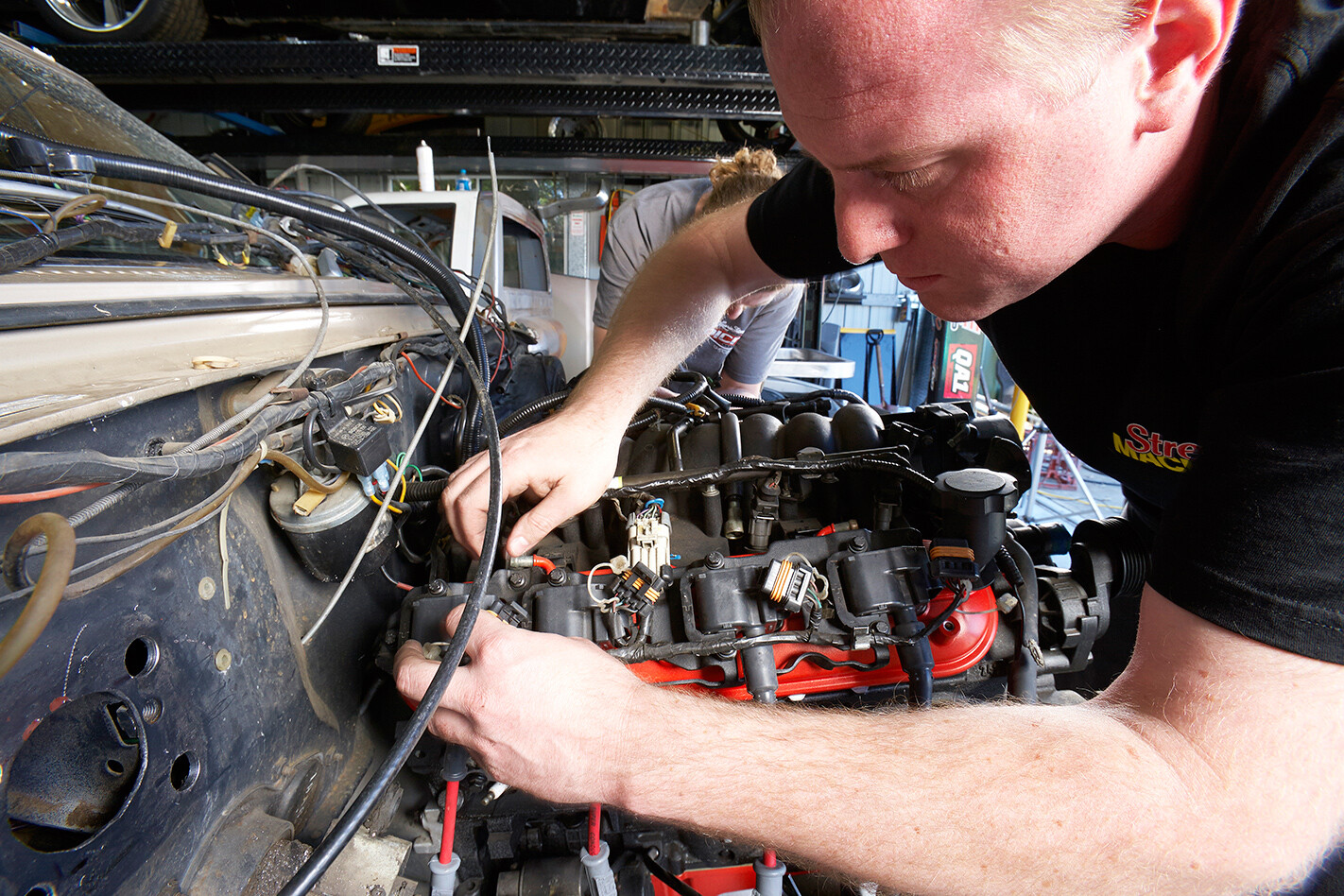 installing the coilpack wiring