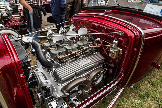 1930 Ford pickup engine