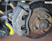 Dropped stub axles