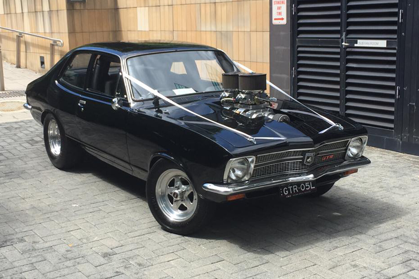 Steve Danger's Torana wedding car