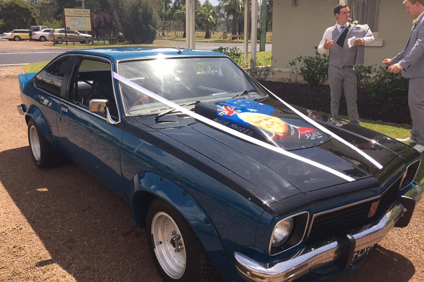 Daniel Aitchison's Torana wedding car