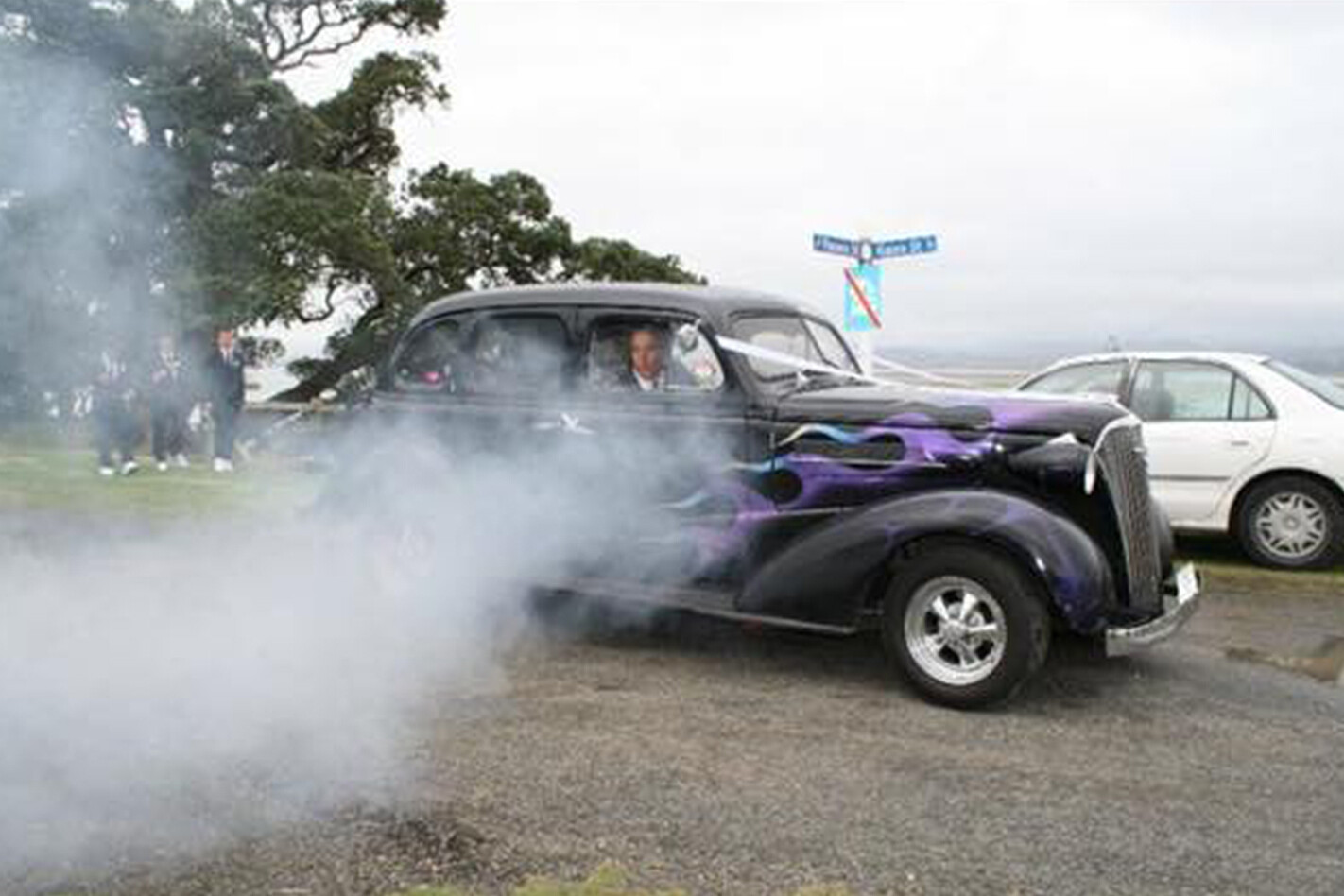 Paul Howell Chevrolet wedding car
