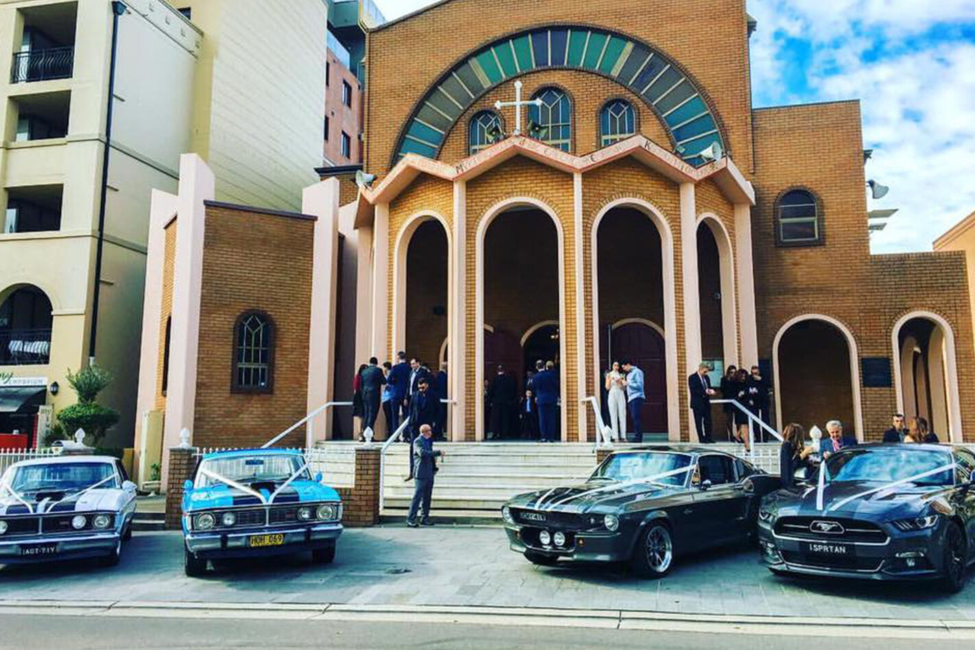 Peter Vahaviolos's wedding cars