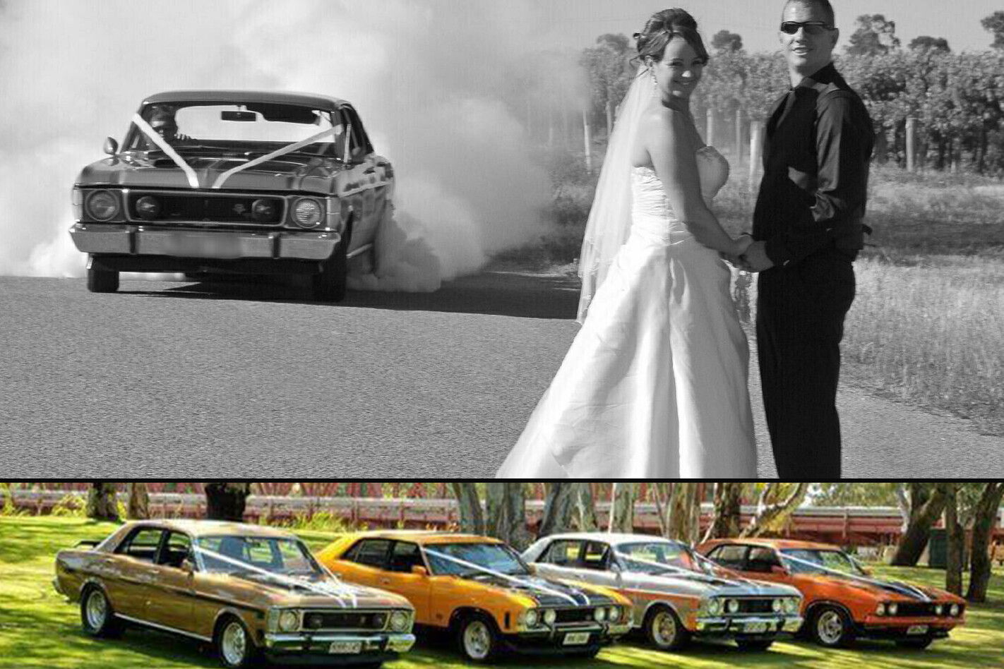 Ben Pobke's wedding cars
