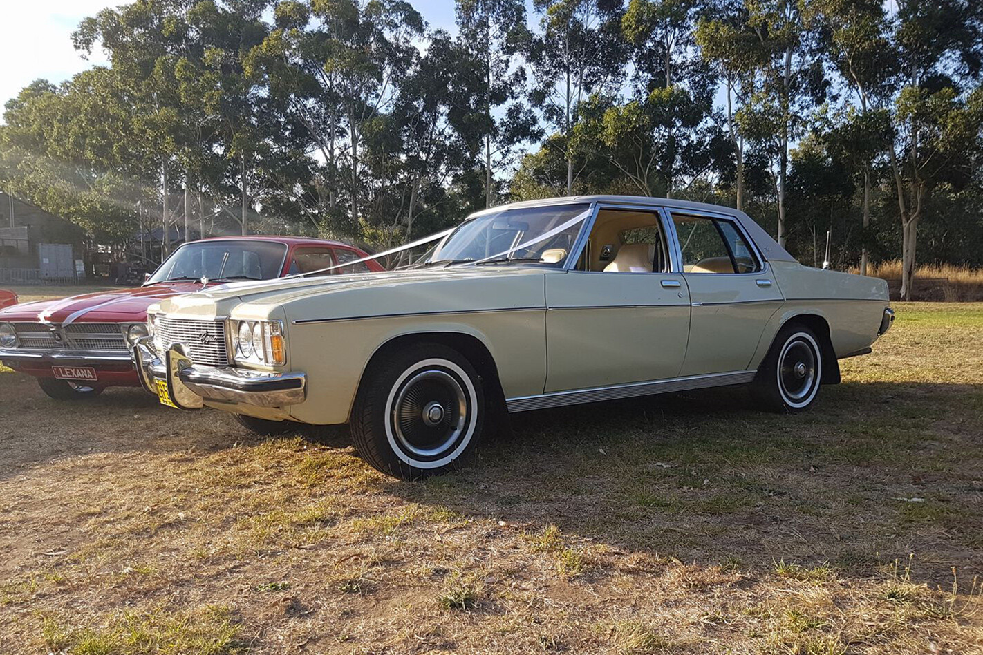 Shawn Jackson's HX Statesman wedding car