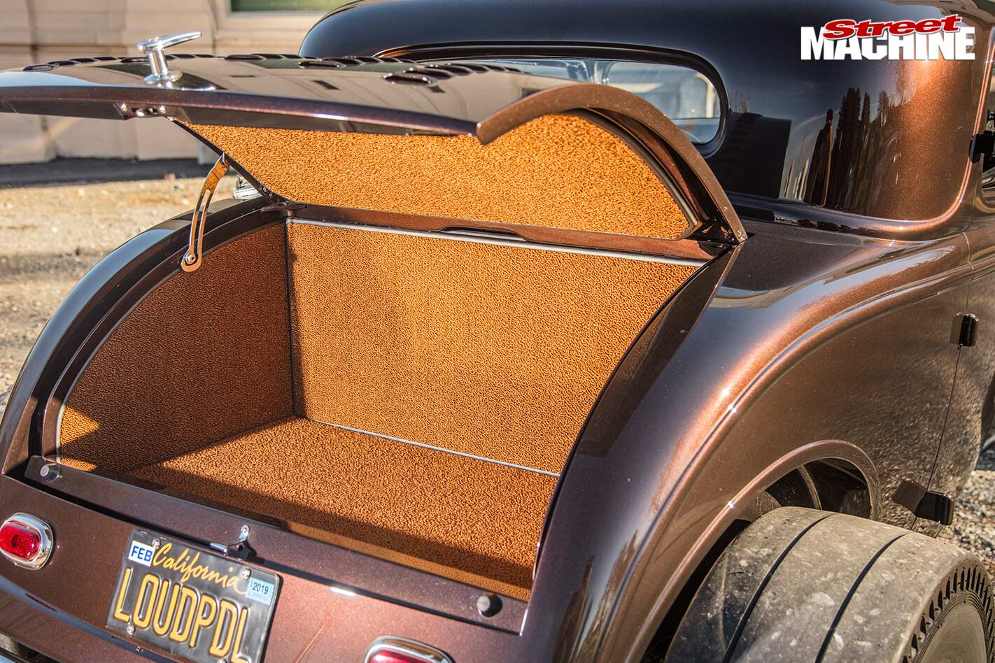 Ford three window coupe boot