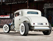 1932 Ford 3-window coupe rear