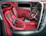 Ford three window coupe interior