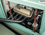 1932 Ford Roadster engine bay