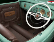 1932 Ford Roadster interior