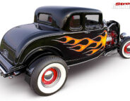 1932 five window hot rod