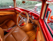 1932 closed cab pick-up interior