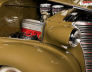 Chevrolet coupe engine bay