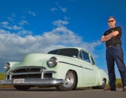 IAN RAINBOW'S 1950 V8 CHEV COUPE