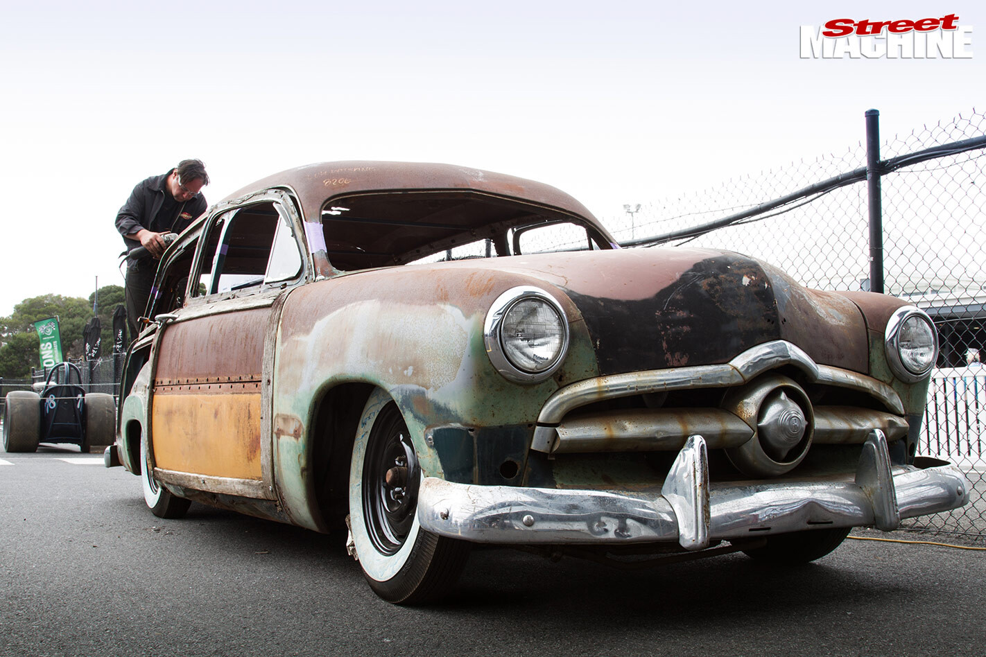 1950 ford squire wagon