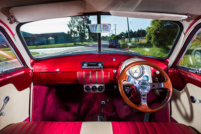 1951 FX Holden interior