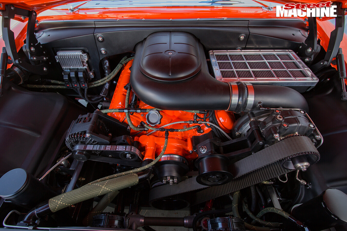 1955-chevrolet -150-engine -bay