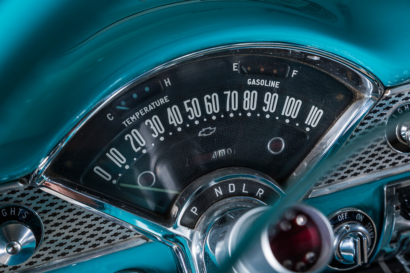 1955 Chev speedo