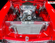 1957 Chev engine bay