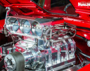 1957 Chev engine bay