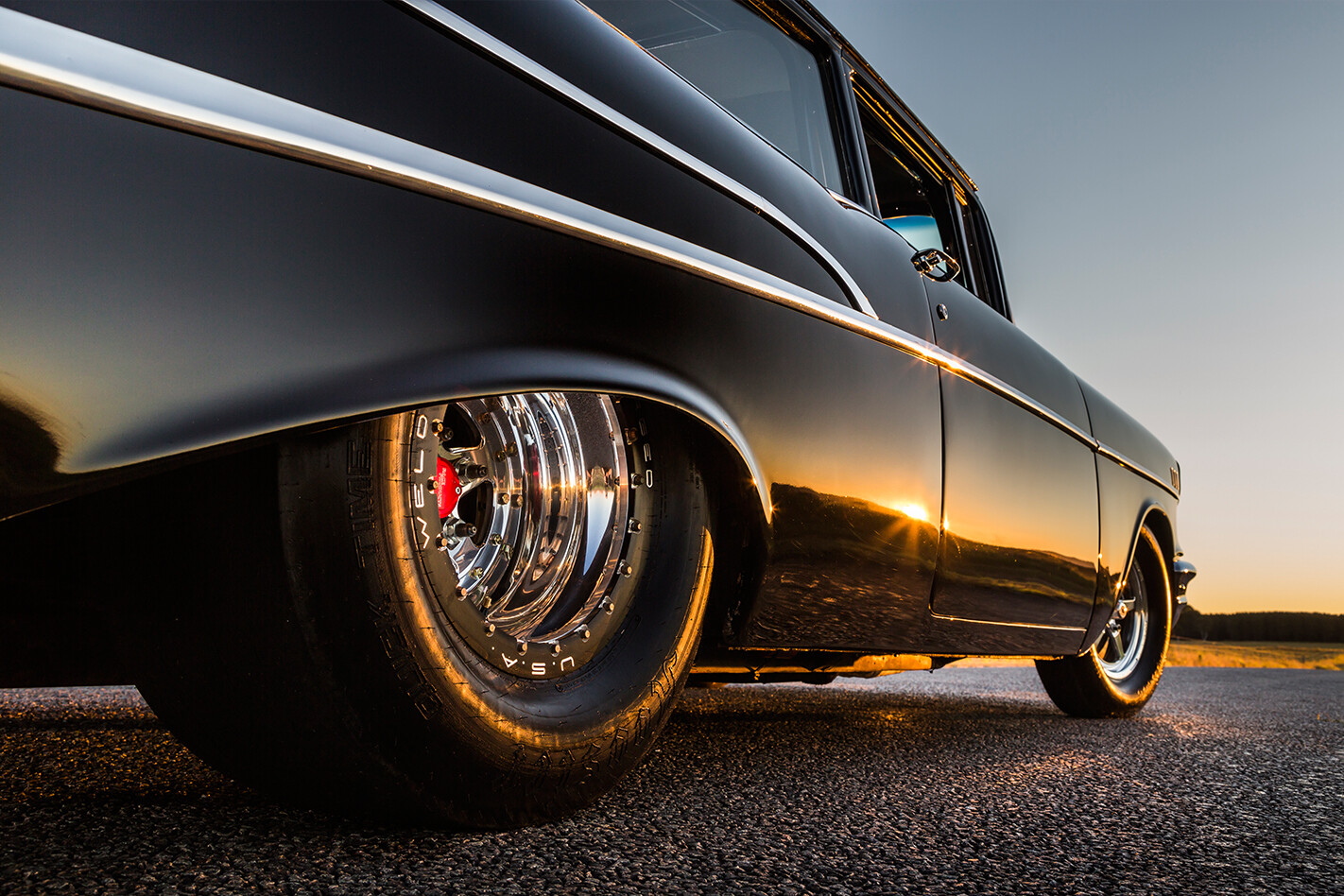 1957-Chevrolet -wheel