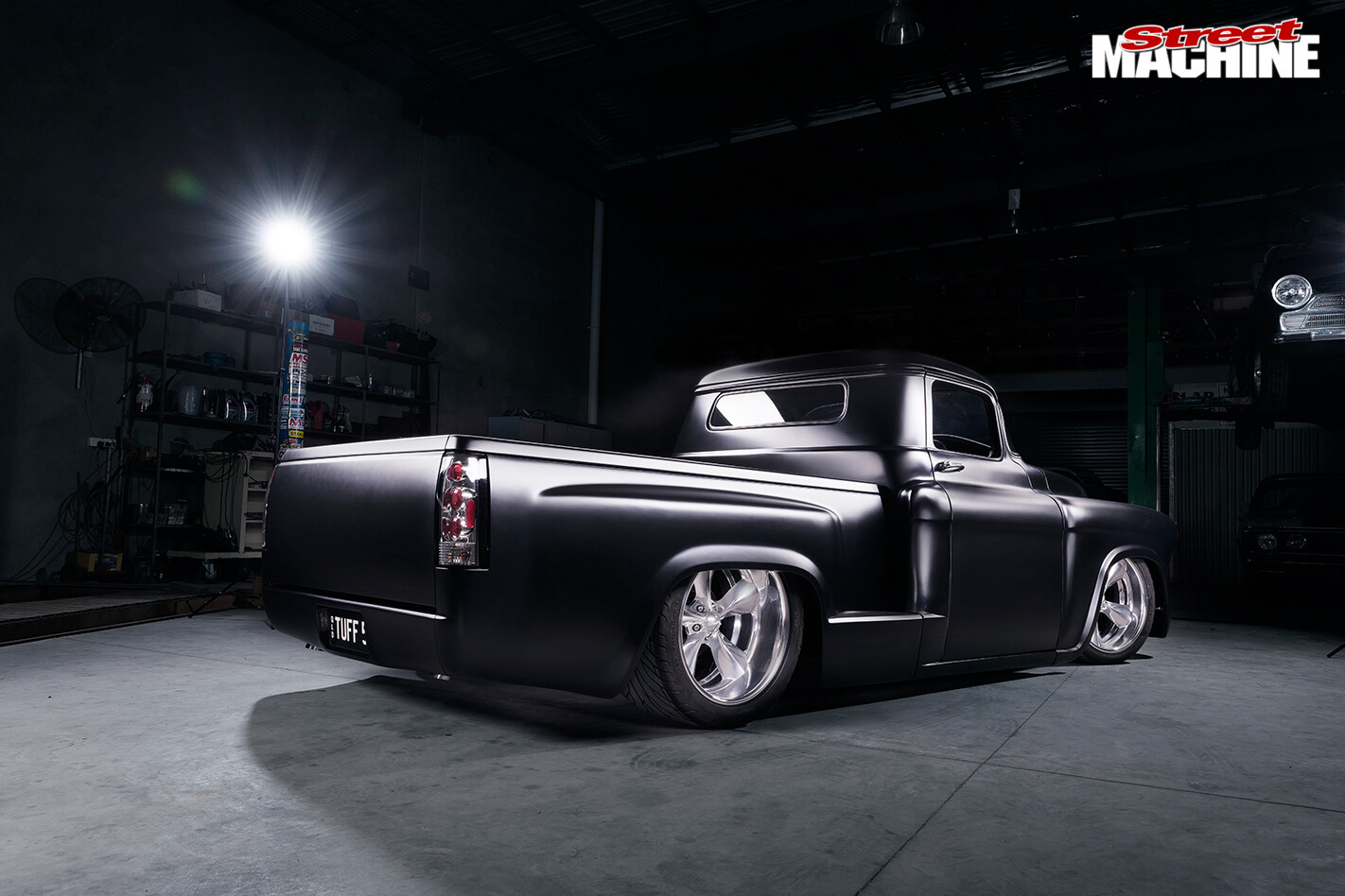 1957-chevy -pickup -rear