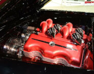 1963 Chev engine bay
