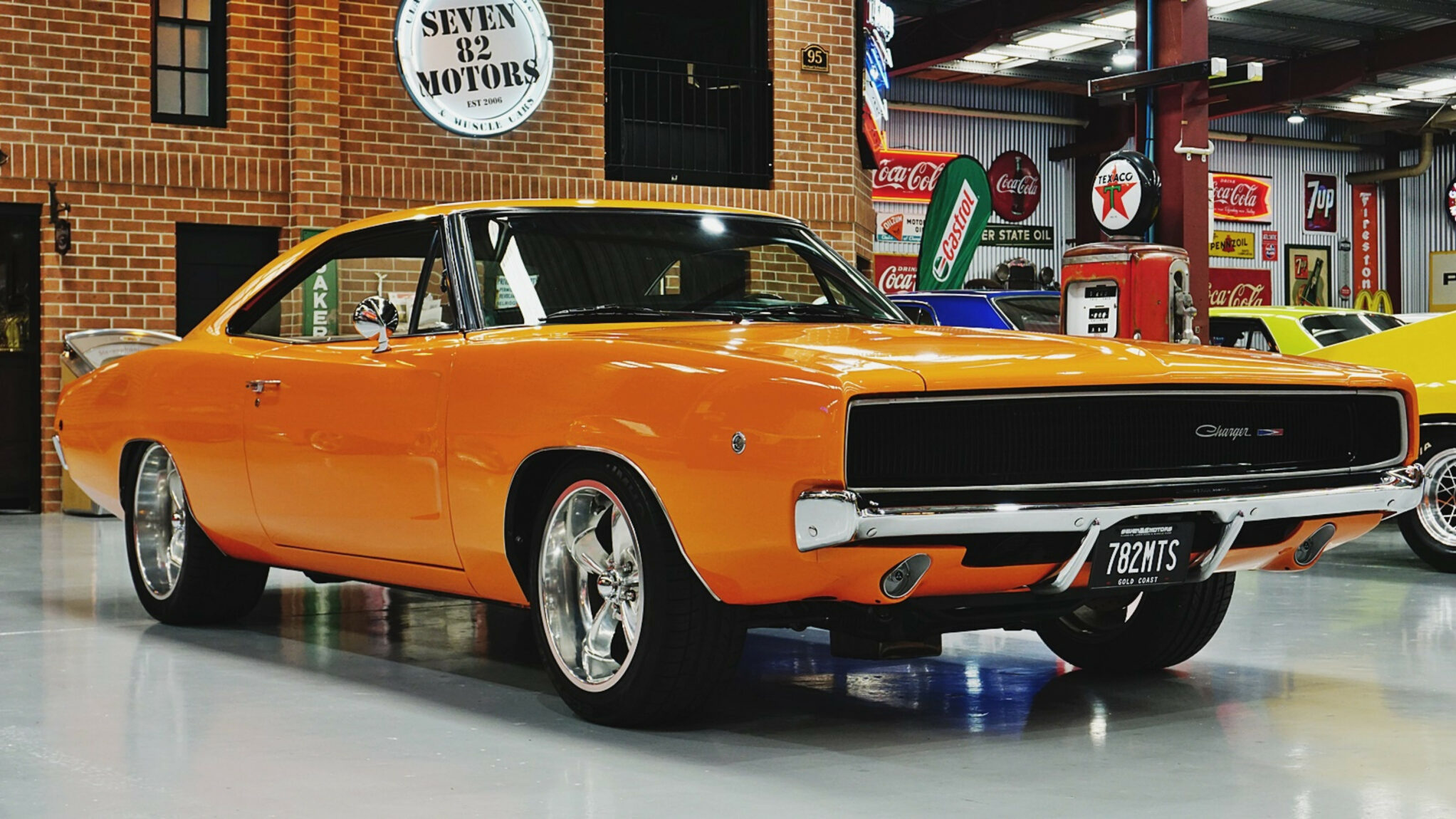 Street Machine News 1968 Dodge Charger 440 Orange 1