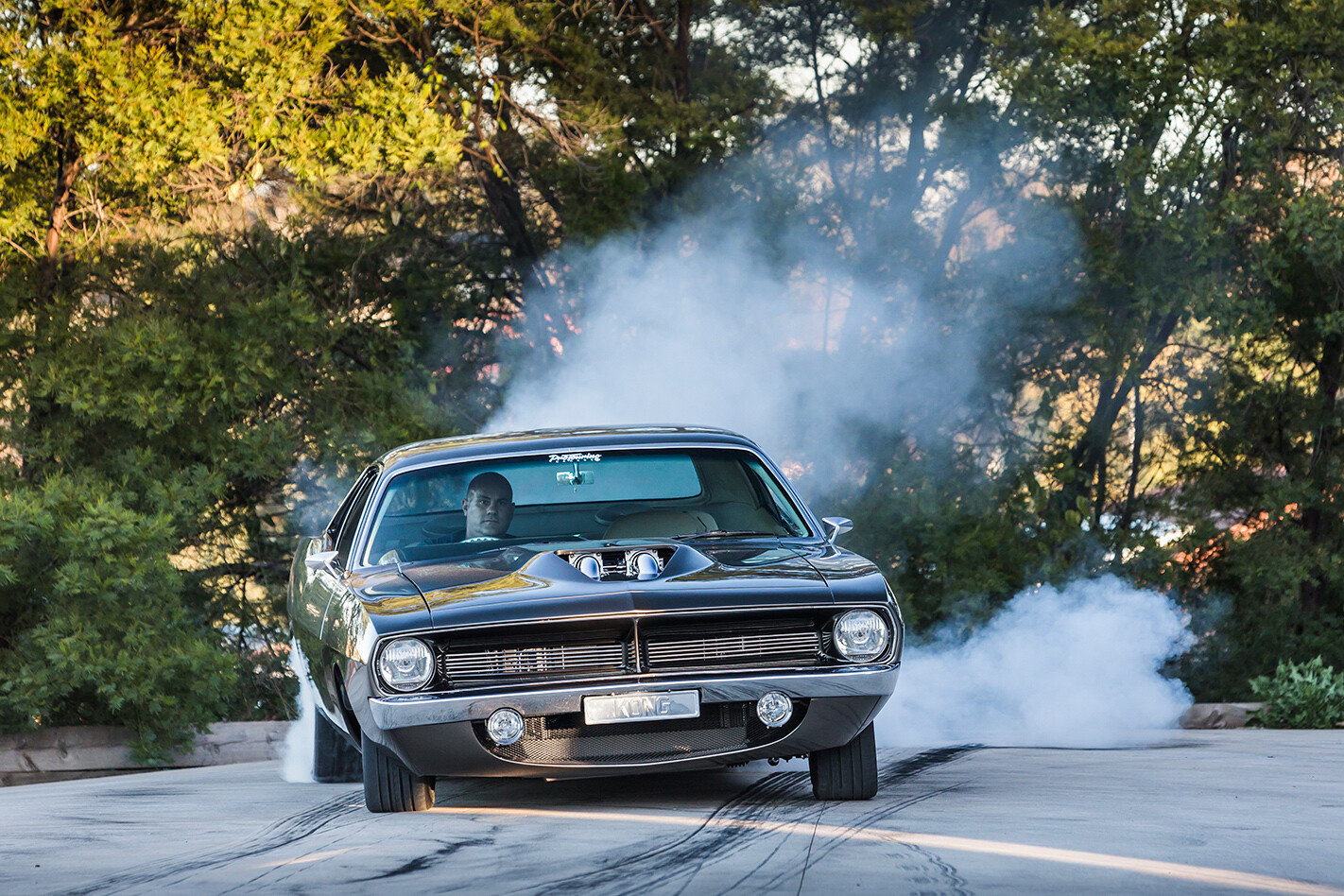 King Kong Cuda burnout