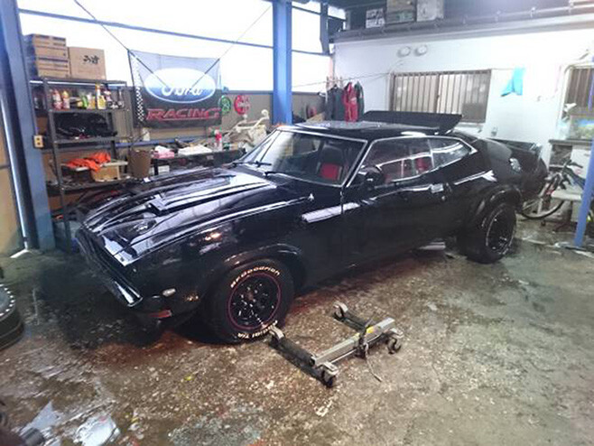 1974 Mad Max XB Falcon workshop