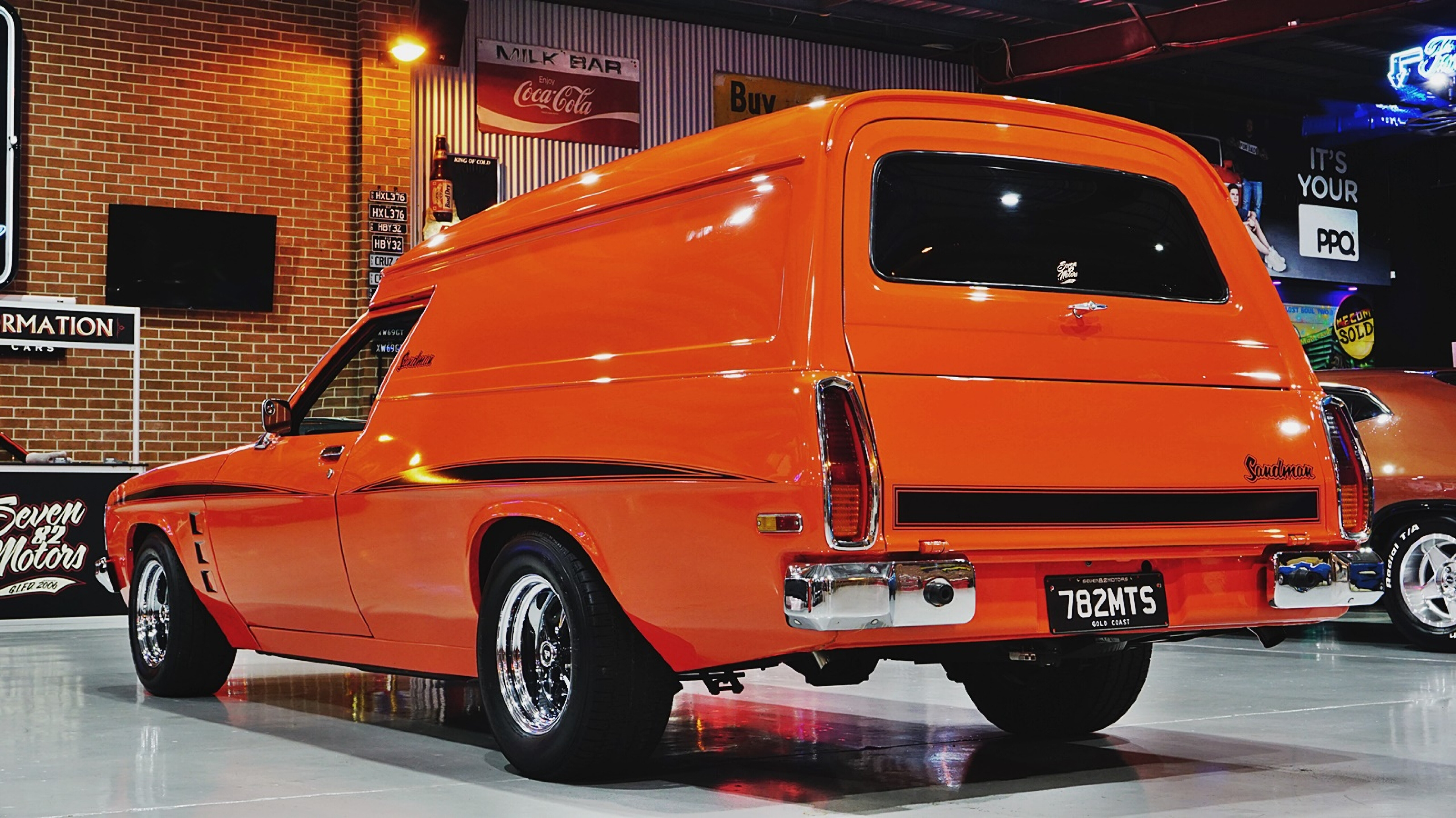 Street Machine News 1975 Holden HJ Sandman Van Mandarin Red 2