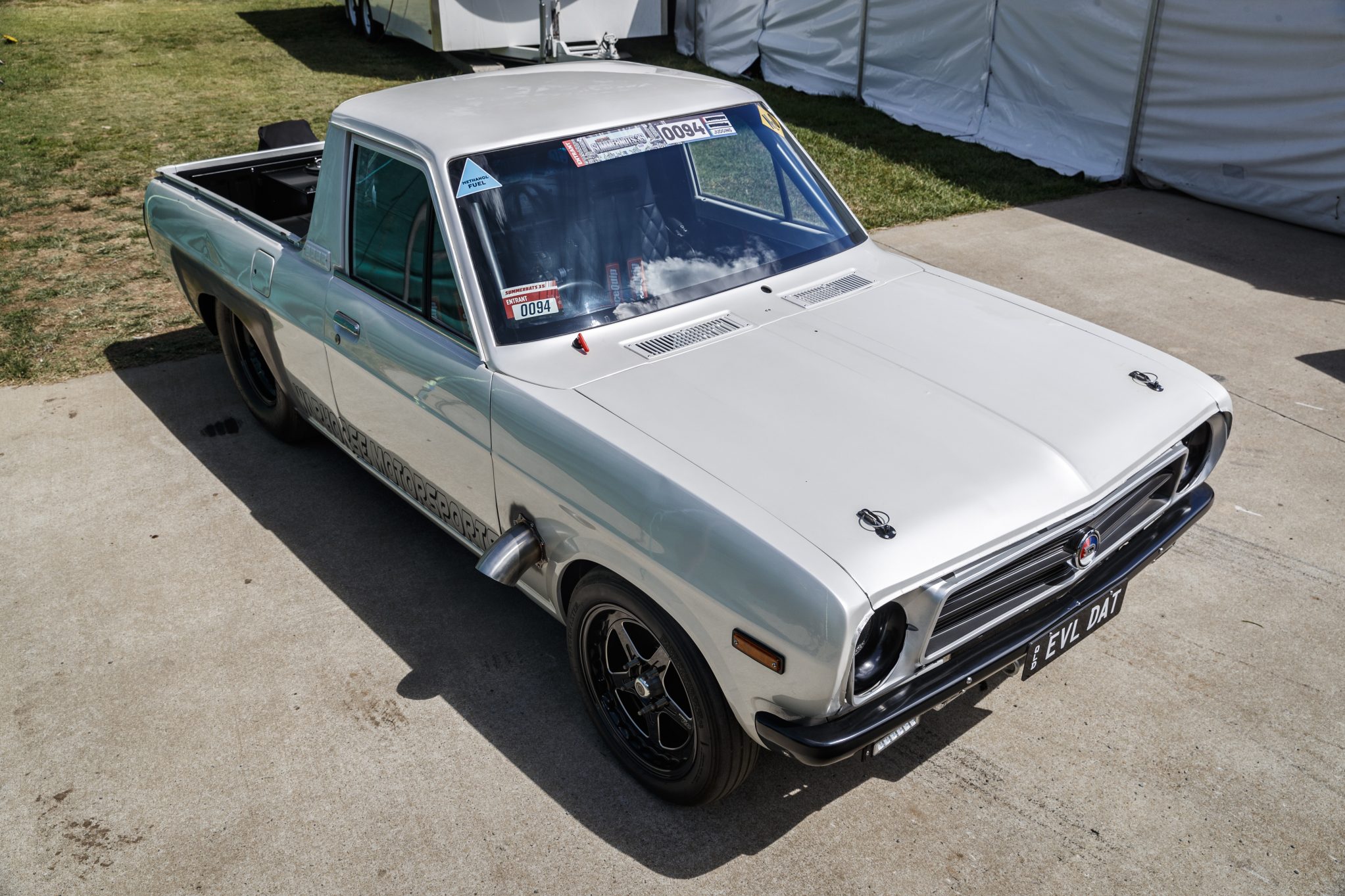 Street Machine Events 1976 Datsun 1200 Ute Viper V 10 Motor 11