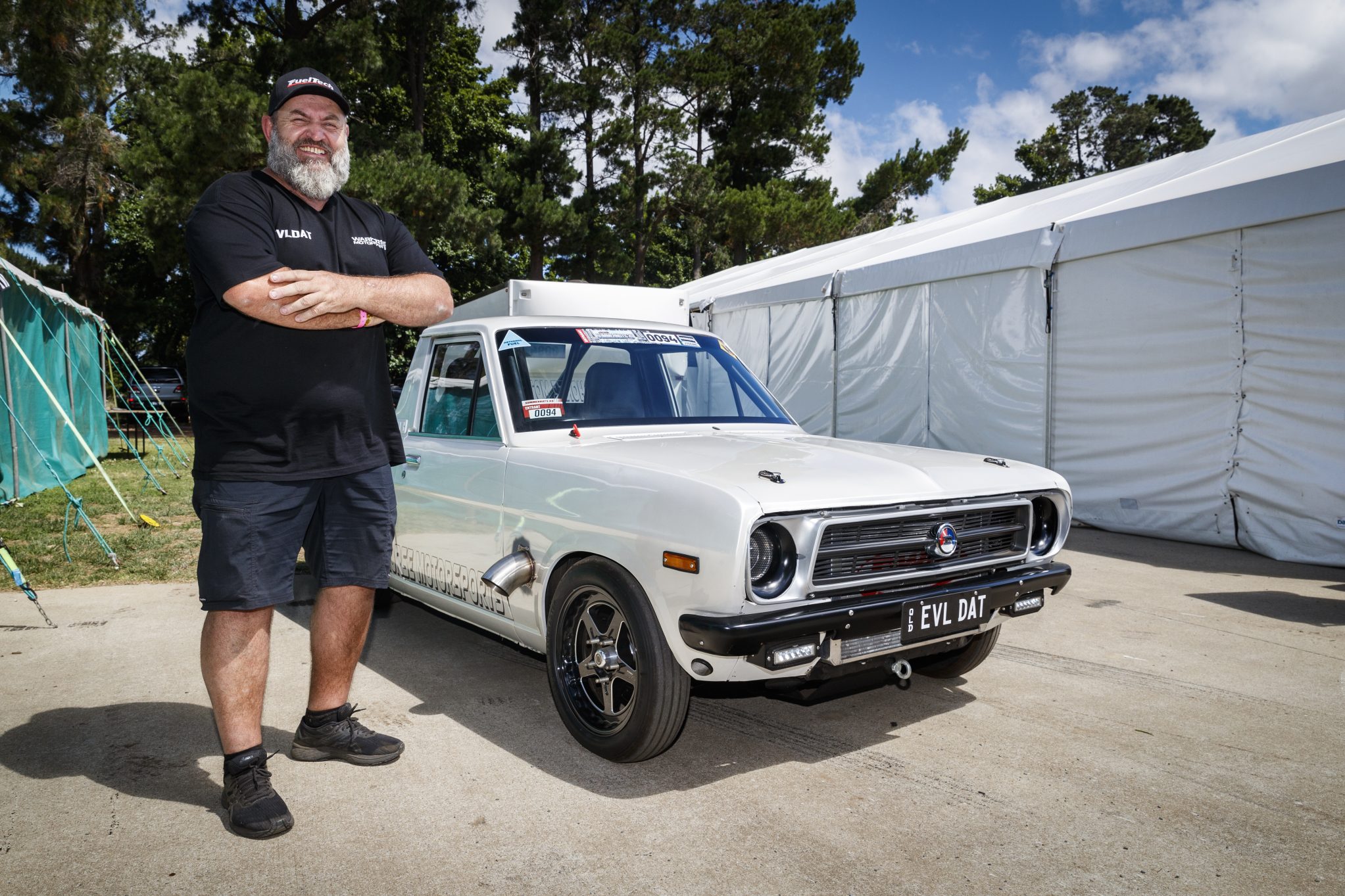 Street Machine Events 1976 Datsun 1200 Ute Viper V 10 Motor 9