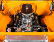 Chev Bel Air engine bay