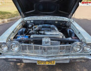 Chev Bel Air engine bay