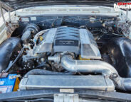 Chev Bel Air engine bay