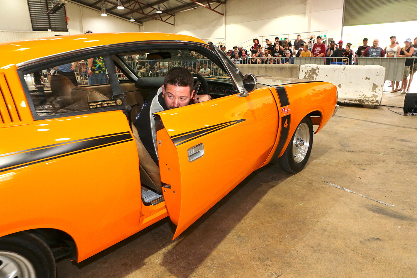 Chrysler VH Charger on dyno